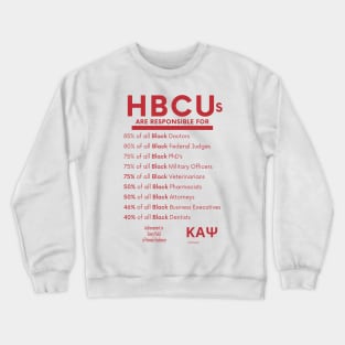 HBCUs are responsible for… DIVINE NINE (KAPPA ALPHA PSI 2) Crewneck Sweatshirt